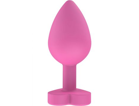 Korek analny silikonowy Lets Fuck ToyJoy różowy 8.5 cm - 19