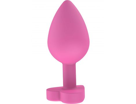Korek analny silikonowy Lets Fuck ToyJoy różowy 8.5 cm - 7