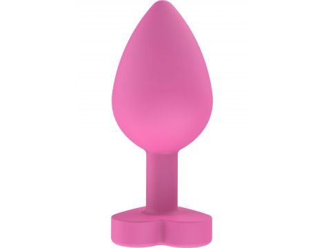 Korek analny silikonowy Lets Fuck ToyJoy różowy 8.5 cm - 8