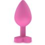 Korek analny silikonowy Lets Fuck ToyJoy różowy 8.5 cm - 15