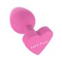 Korek analny silikonowy Lets Fuck ToyJoy różowy 8.5 cm - 16