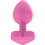 Korek analny silikonowy Lets Fuck ToyJoy różowy 8.5 cm - 18