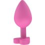 Korek analny silikonowy Lets Fuck ToyJoy różowy 8.5 cm - 19