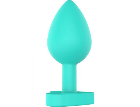 Korek analny silikonowy Twój tyłek jest mój ToyJoy zielony 8.5 cm - 19