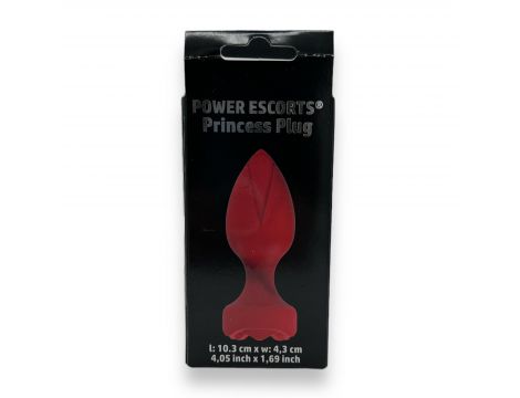 Korek analny wibrujący Power Escorts Princess czarny USB 10 funkcji - 5