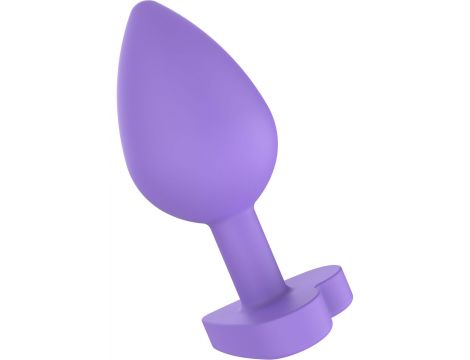 Korek analny silikonowy Secret Entrance ToyJoy fioletowy 8.5 cm - 21