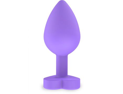 Korek analny silikonowy Secret Entrance ToyJoy fioletowy 8.5 cm - 14