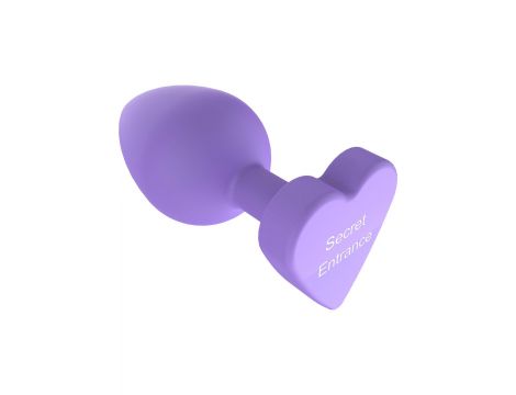 Korek analny silikonowy Secret Entrance ToyJoy fioletowy 8.5 cm - 17