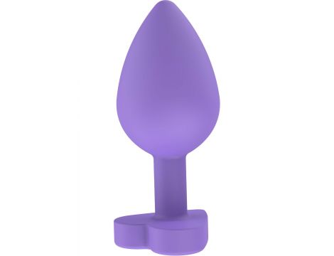 Korek analny silikonowy Secret Entrance ToyJoy fioletowy 8.5 cm - 18