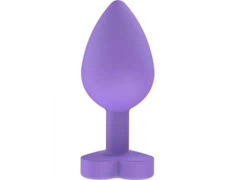 Korek analny silikonowy Secret Entrance ToyJoy fioletowy 8.5 cm - 19