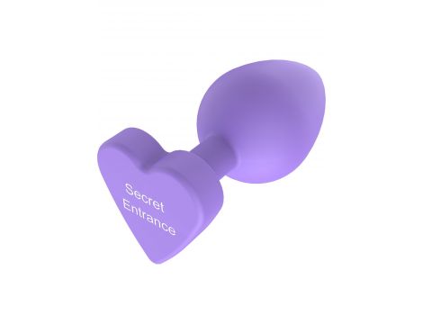 Korek analny silikonowy Secret Entrance ToyJoy fioletowy 8.5 cm - 4