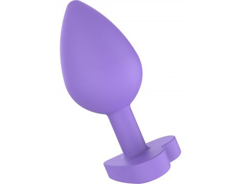 Korek analny silikonowy Secret Entrance ToyJoy fioletowy 8.5 cm - 10