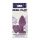 Korek analny silikonowy Secret Entrance ToyJoy fioletowy 8.5 cm