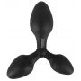 Potrójny korek analny Black Velvets silikonowy 13 8 cm - 4