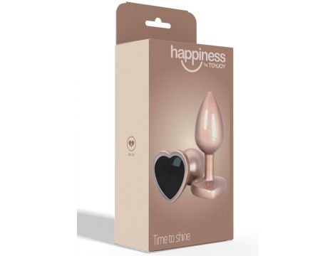 Korek analny ToyJoy Happiness Time To Shine aluminiowy 7 cm - 6
