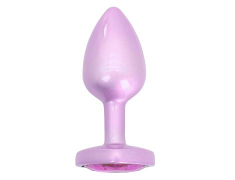 Korek analny aluminiowy Toyjoy Happiness Time To Shine różowy 7 cm - 7
