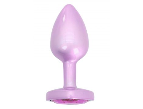 Korek analny aluminiowy Toyjoy Happiness Time To Shine różowy 7 cm - 3