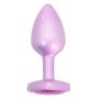 Korek analny aluminiowy Toyjoy Happiness Time To Shine różowy 7 cm - 8