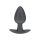 Silikonowy korek analny Ouch medium metaliczny 79 cm