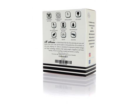 Stymulator łabędziowy silikonowy B Series Magic USB z app - 8