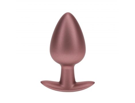 Korek analny silikonowy Ouch! Large 8,9 cm różowe złoto