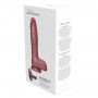 Wibrator realistyczny silikonowy Power Stroke teleskopowy 18 cm - 3