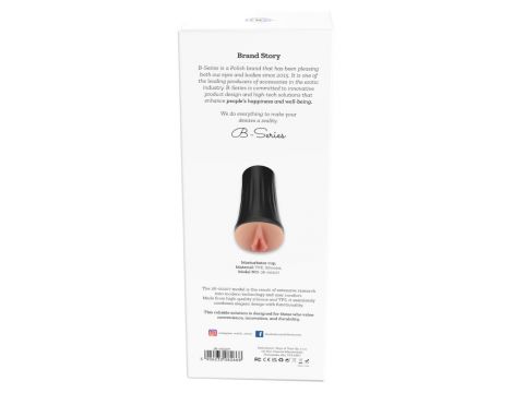 Silikonowy masturbator kubkowy Silky Touch Lyla 12,5 cm - 3