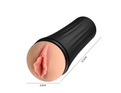 Silikonowy masturbator kubkowy Silky Touch Lyla 12,5 cm - 5