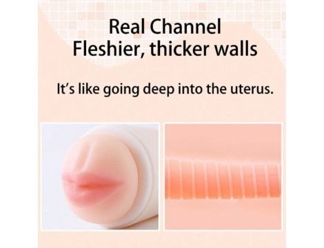 Dyskretny masturbator filiżanka do mleka Air Tech Handjob - 5