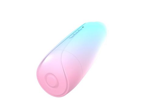 Masturbator wibrujący Glow Touch podwójny kanał silikonowy 22 cm - 5