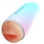 Masturbator wibrujący Glow Touch podwójny kanał silikonowy 22 cm - 3