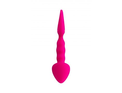 Mały korek analny ToDo Bong różowy 12,5 cm wodoodporny - 2