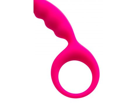 Mały korek analny ToDo Bong różowy 12,5 cm wodoodporny - 4