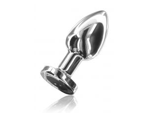 Korek analny wibrujący The Glider ToyJoy srebrny stalowy 8,5 cm USB