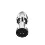 Korek analny wibrujący The Glider ToyJoy srebrny stalowy 8,5 cm USB - 4