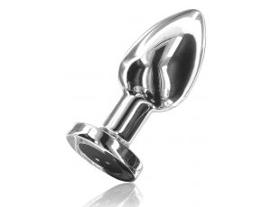 Korek analny wibrujący ToyJoy stalowy srebrny USB