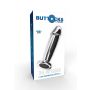 Wibrujący korek analny stal nierdzewny ToyJoy srebrny 11.8 cm USB - 3
