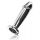 Wibrujący korek analny stal nierdzewny ToyJoy srebrny 11.8 cm USB