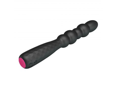 Wibrujący korek analny elastyczny Mr Play 12 funkcji USB - 3