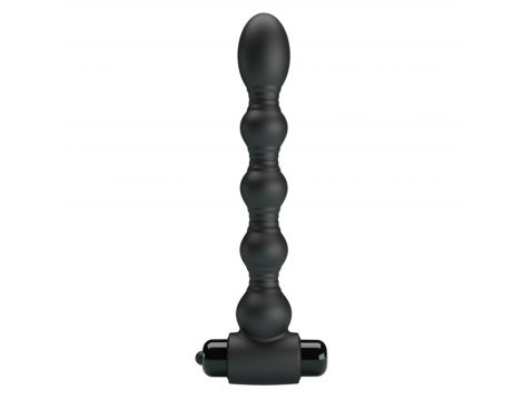 Wibrujący korek analny Mr Play silikonowy 10 funkcji 18 cm - 2
