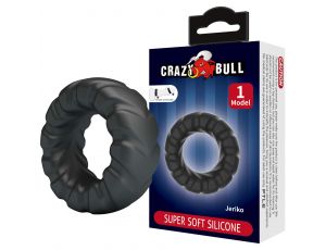 Pierścień erekcyjny supermiękki silikonowy Crazy Bull Jeriko