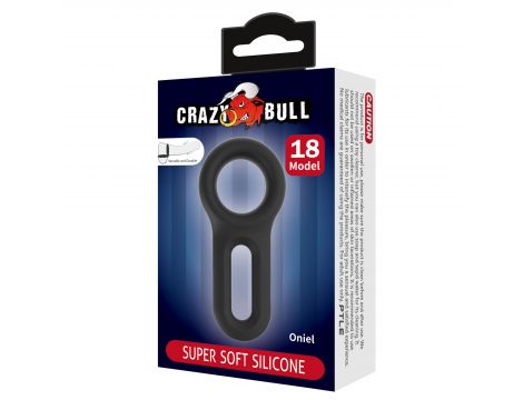 Pierścień erekcyjny silikonowy Crazy Bull Oniel 9,5 cm - 7