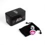 PINK HEART METAL BUTT PLUG S - 3
