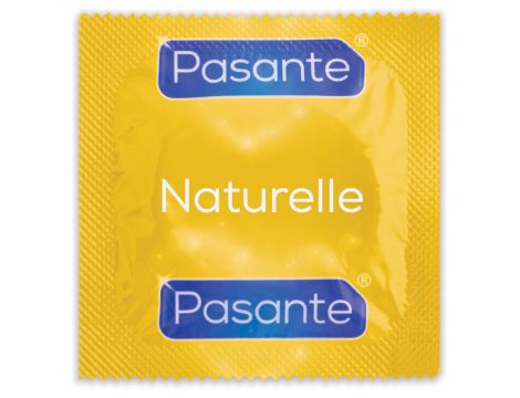 Prezerwatywy Pasante Naturelle nawilżane bez plemnikobójczego 144 szt - 2