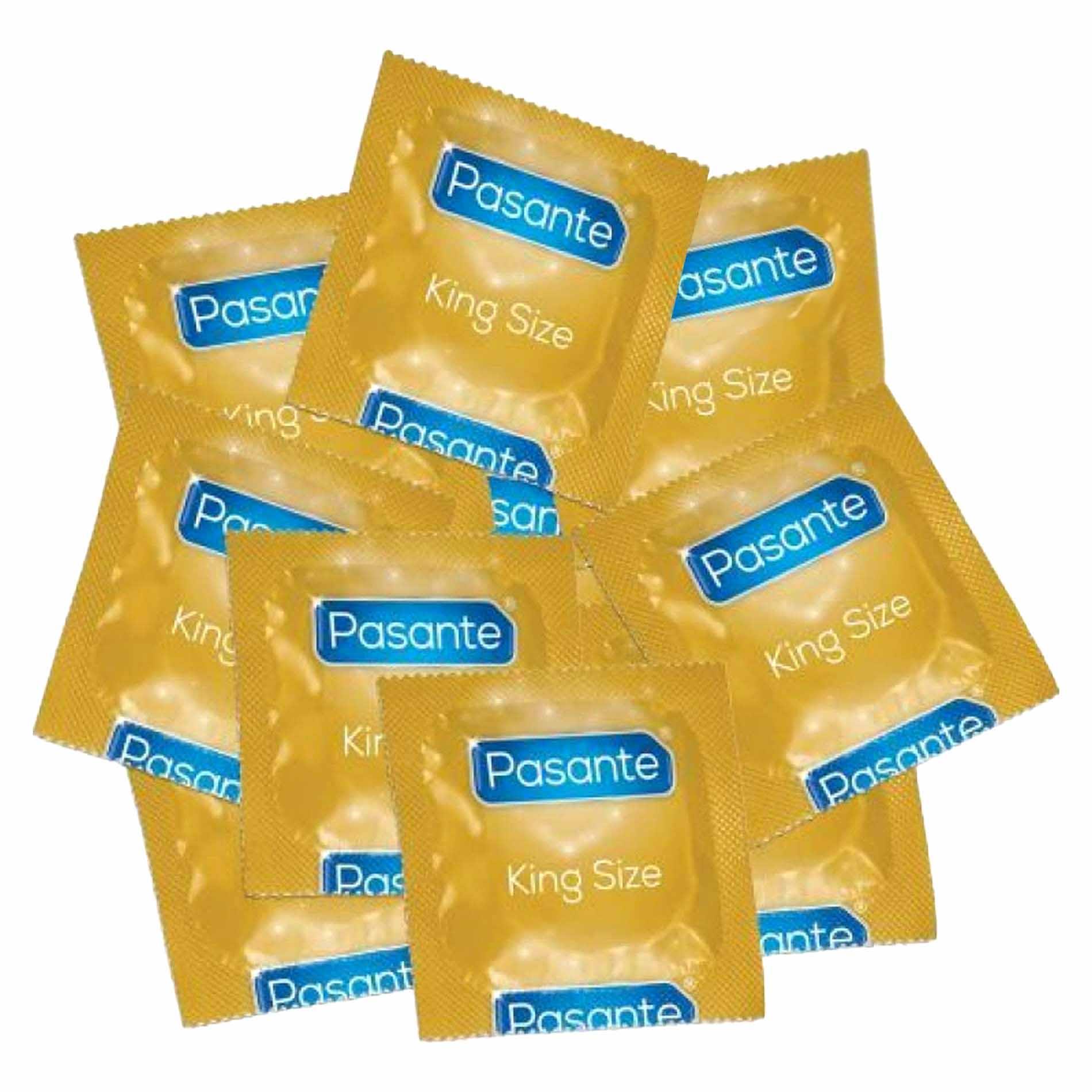 Pasante King Size Condoms Bulk Packs 144 Pcs