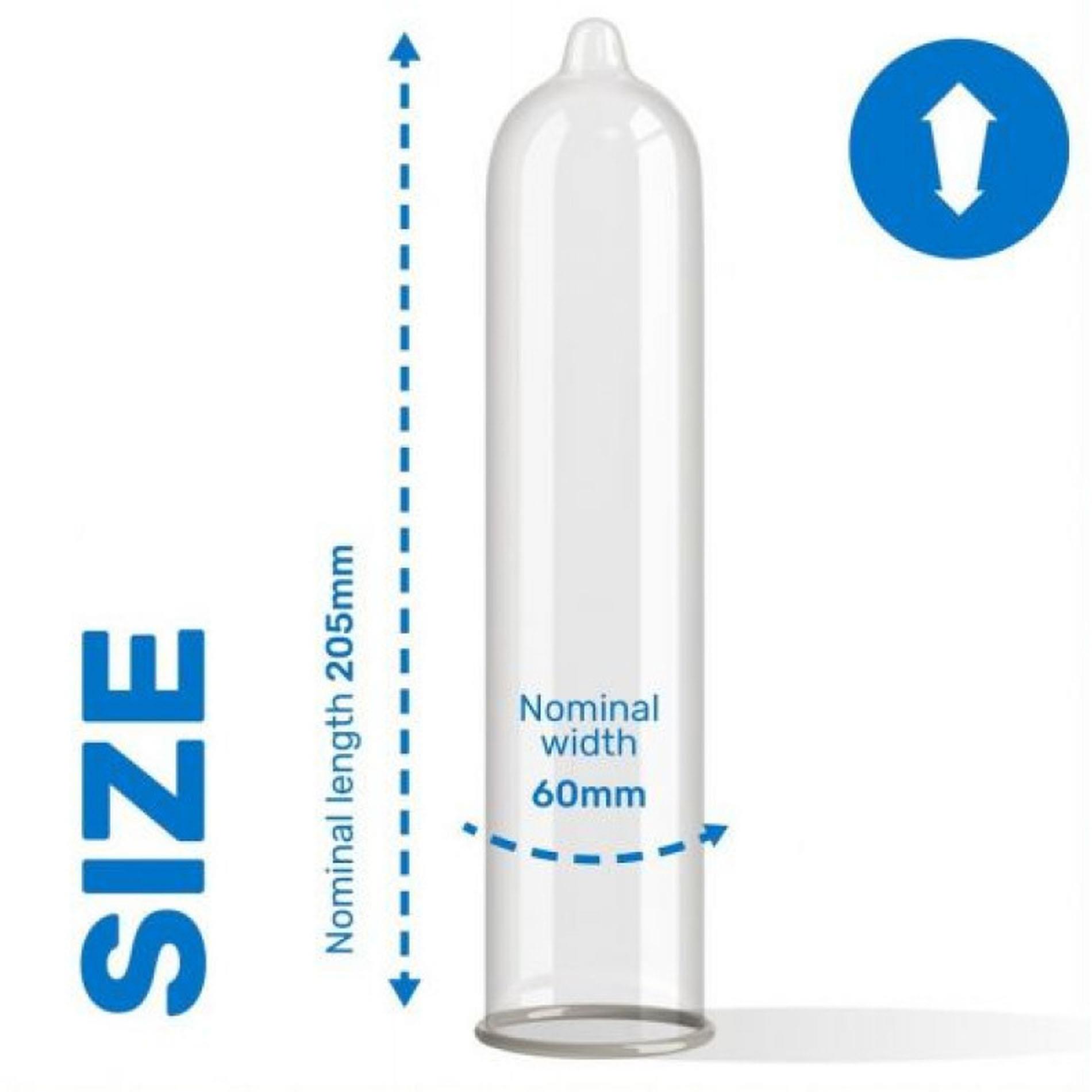 Pasante King Size Condoms Bulk Packs 144 Pcs