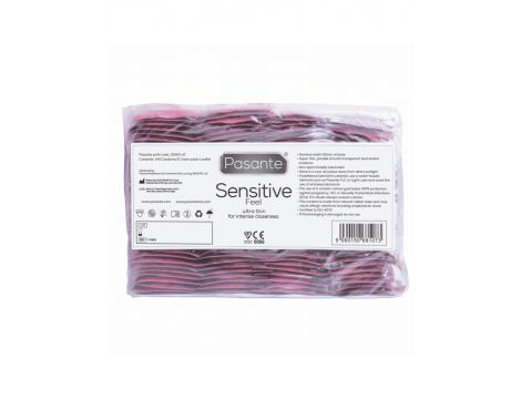 Prezerwatywy ultra cienkie Pasante Sensitive Feel 144 sztuki