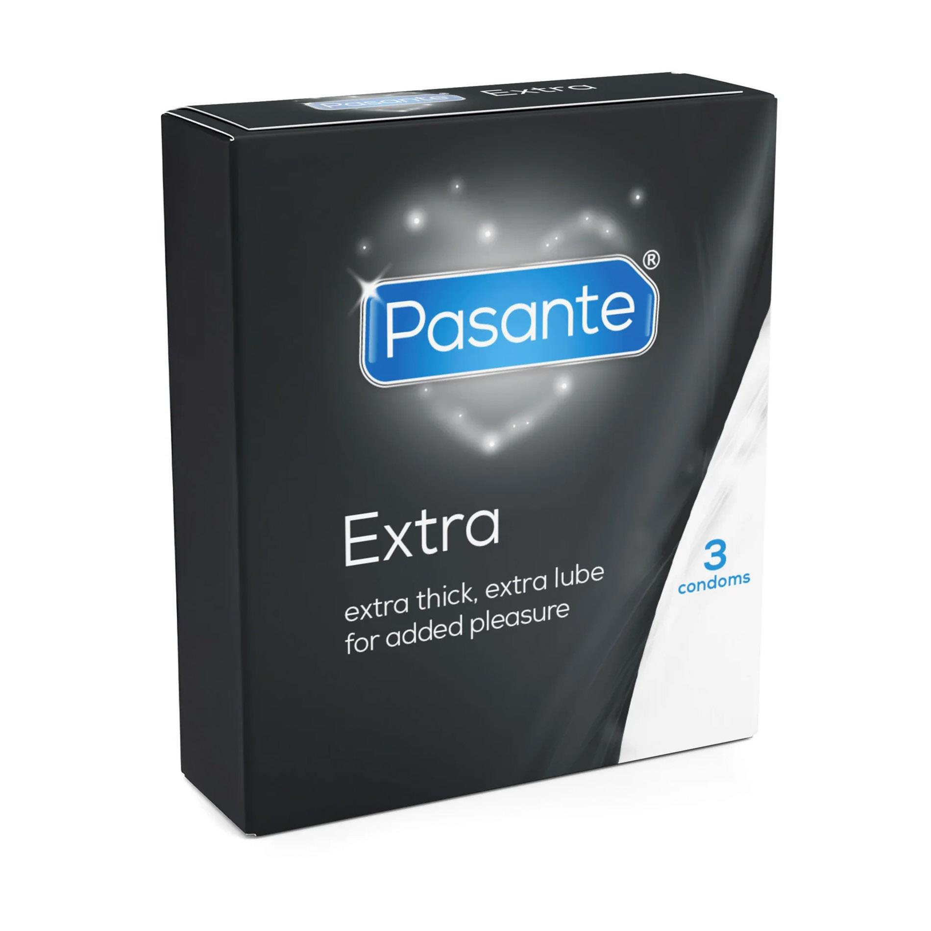 Pasante Extra Condoms  3 Psc