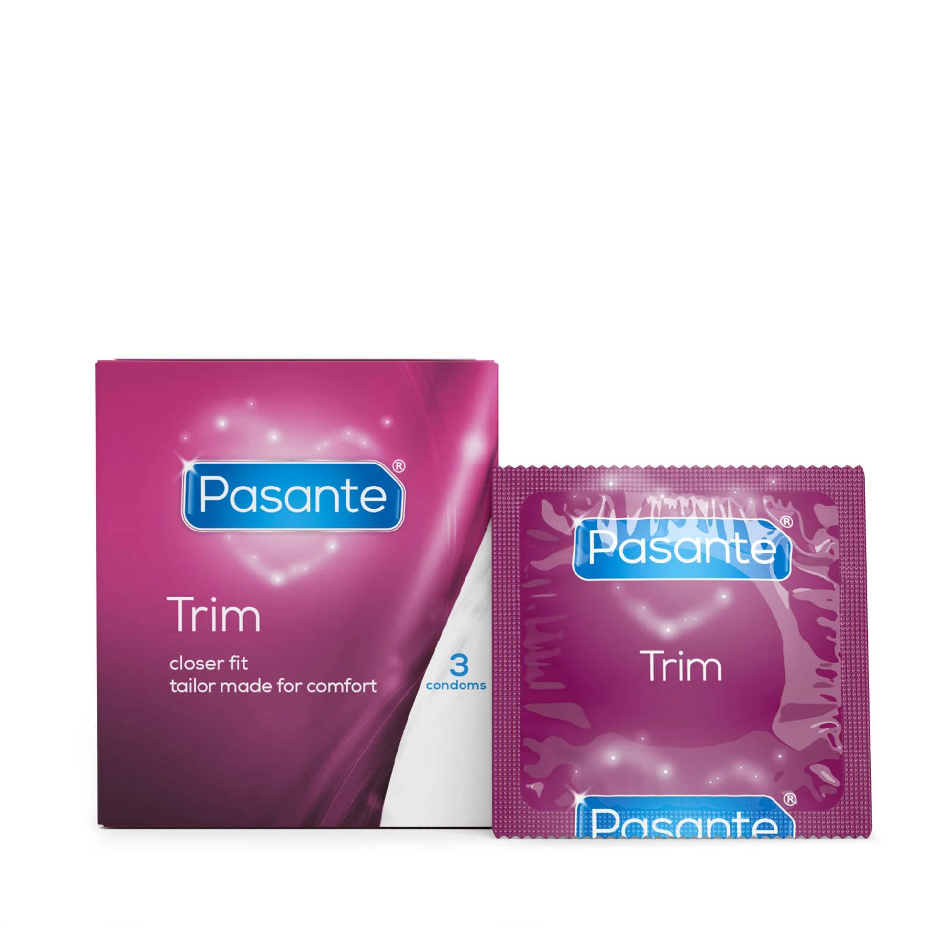 Pasante Trim Condoms 3 Pcs