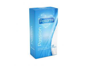 Prezerwatywy prążkowane Pasante Ribbed Passion 12 szt